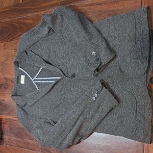 Men's Gray Blazer Civil Society Large